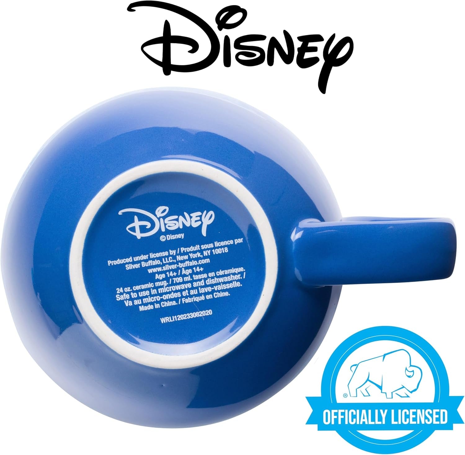 Lilo and Stitch Wavy Style Ceramic Soup Mug, 24-Ounces